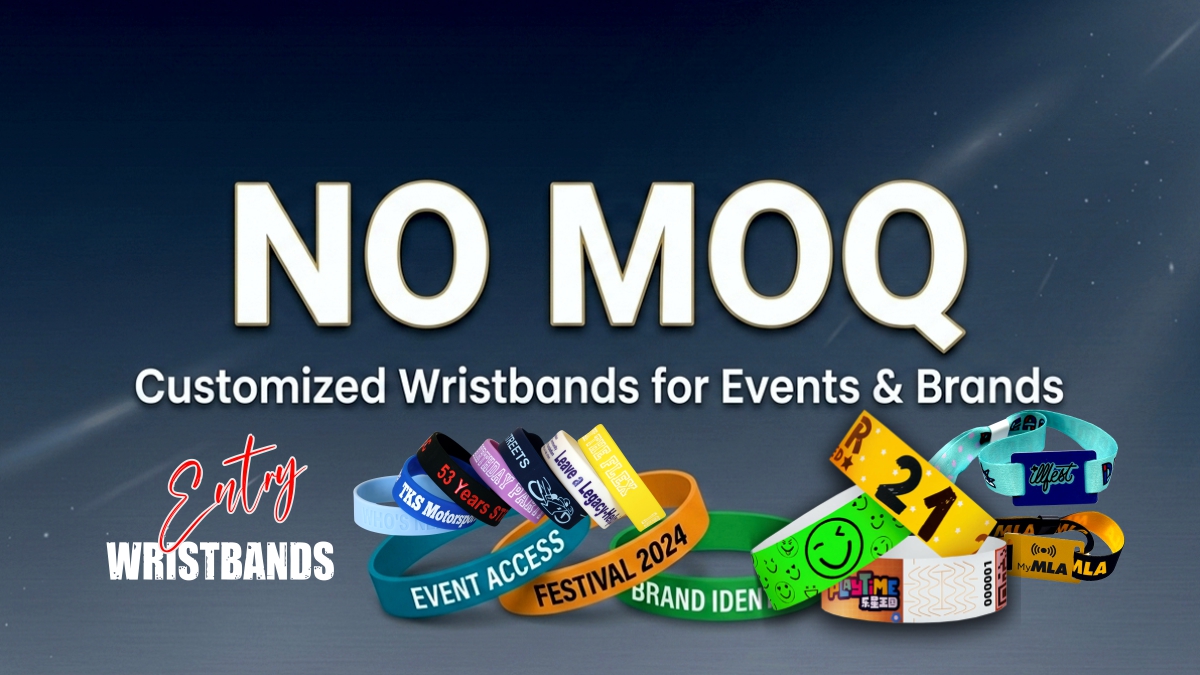Minimum Order Quantity Wristbands
